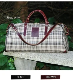 JACKS MFG 5/A Baker® Adjustable Leather Shoulder Strap for 5/A Baker® Duffle Bag- Bags & Totes