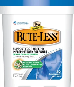 ANIMAL HEALTH INT Absorbine® Bute-Less® Comfort & Recovery Supplement Pellets, 5 Pounds- Horse Supplements