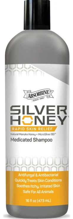 ANIMAL HEALTH INT Absorbine® Silver Honey® Rapid Skin Relief Medicated Shampoo- First Aid Supplies