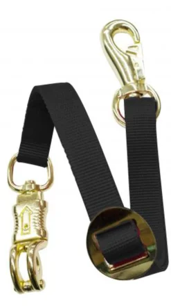 SHILOH STABLES TACK Adjustable Flat Nylon Trailer Tie- Trailering|Stable Hardware