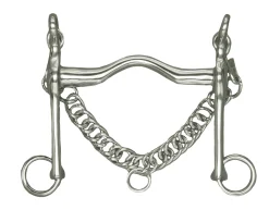 ERS AlBaCon™ Wide Port Weymouth Bit- English Horse Bits