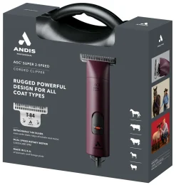 ANDIS COMPANY Andis® AGC Super 2-Speed™ Clipper with T-84 Blade- Clippers, Blades, & Accessories