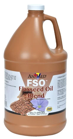 ANIMAL HEALTH INT AniMed™ FSO™ Flaxseed Oil Blend- Horse Supplements