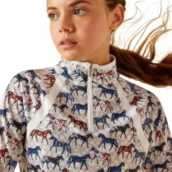 ARIAT-APPAREL Ariat® Kids’ Print Sunstopper Shirt 3.0-Kids Kids' Casual Riding Clothes