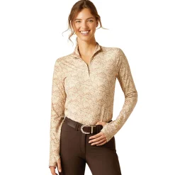 ARIAT-APPAREL Ariat® Ladies’ Lowell Long Sleeve Print Shirt- Long Sleeve Tops