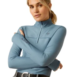 ARIAT-APPAREL Ariat® Ladies’ Lowell Long Sleeve Solid Shirt 3.0- Long Sleeve Tops