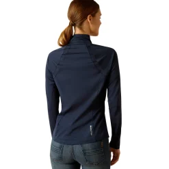 ARIAT-APPAREL Ariat® Ladies’ Sunstopper Quarter-Zip Base Layer 3.0- Show Shirts