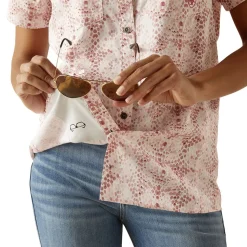 ARIAT-APPAREL Ariat® Ladies’ VenTEK™ Stretch Short Sleeve Shirt- Short Sleeve Shirts