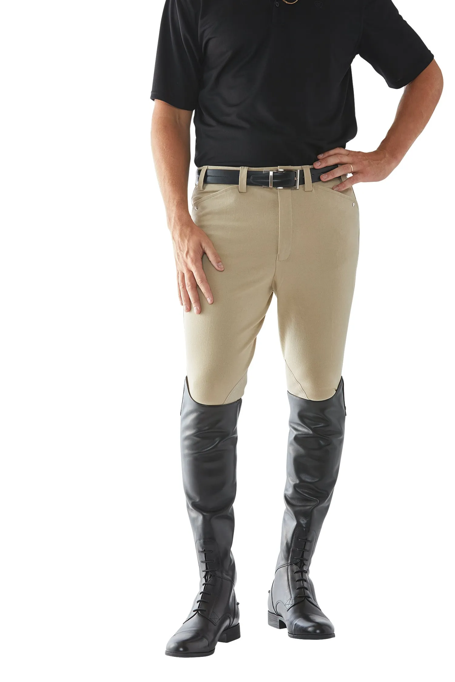 ARIAT-APPAREL Ariat® Men's Heritage Knee-Patch Breech- Men's Breeches