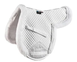 SHIRES EQUESTRIAN ARMA SupaFleece-Lined Shaped Pad- Close Contact Saddle Pads