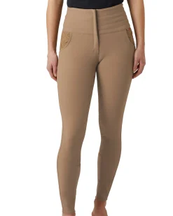 EQUINAVIA B Vertigo Ladies’ Natalia Sculpting Full-Seat Breech with Lace Detail- Full Seat Breeches