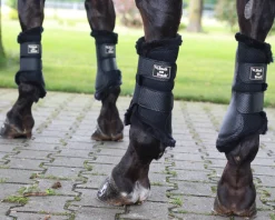 BACK ON TRACK BOT LL Back on Track® 3D Mesh Splint Boots with Faux Fur- Horse Boots