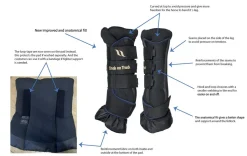 BACK ON TRACK BOT LL Back on Track® Royal Quick Wraps Deluxe- Therapy|Hoof & Hock Boots
