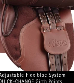 SADDLERY BRANDS INTL Bates Caprilli Close Contact Classic Forward Flap Saddle- English Saddles