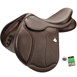 SADDLERY BRANDS INTL Bates Caprilli Close Contact+ Forward Flap with Luxe Leather Saddle- English Saddles