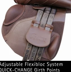 SADDLERY BRANDS INTL Bates Elevation® DS+ Luxe Leather Saddle- English Saddles
