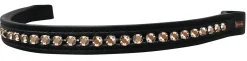BON-VIVANT EQUSTRN Beasties™ Brillance Crystal Straight Browband- Bridle Parts & Accessories