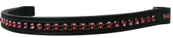 BON-VIVANT EQUSTRN Beasties™ Brillance Crystal Straight Browband- Bridle Parts & Accessories