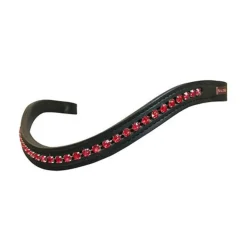 BON-VIVANT EQUSTRN Beasties™ Brilliance Crystal Wave Browband- Bridle Parts & Accessories