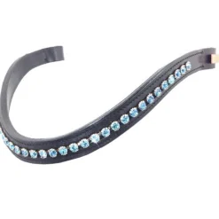 BON-VIVANT EQUSTRN Beasties™ Brilliance Crystal Wave Browband- Bridle Parts & Accessories