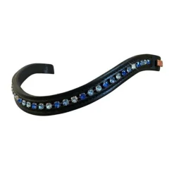 BON-VIVANT EQUSTRN Beasties™ Brilliance Crystal Wave Browband- Bridle Parts & Accessories