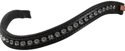 BON-VIVANT EQUSTRN Beasties™ Brilliance Crystal Wave Browband- Bridle Parts & Accessories