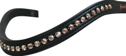 BON-VIVANT EQUSTRN Beasties™ Brilliance Crystal Wave Browband- Bridle Parts & Accessories