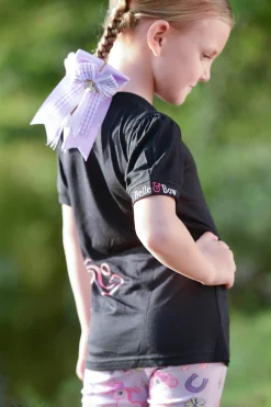 BELLE AND BOW EQSTRN Belle & Bow Equestrian Children's Logo Tee-Kids Kids' Casual Riding Clothes
