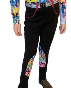 BELLE AND BOW EQSTRN Belle & Bow Equestrian Girls’ Schooling Jods-Kids Kids' Breeches & Jods