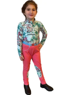BELLE AND BOW EQSTRN Belle & Bow Equestrian Girls’ Schooling Jods-Kids Kids' Breeches & Jods