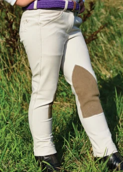 BELLE AND BOW EQSTRN Belle & Bow Equestrian Show Jodhpurs-Kids Kids' Breeches & Jods