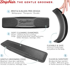 RJ MATTHEWS Betty’s Best StripHair® Gentle Groomer™- Bathing Tools|Brushes & Hoof Picks