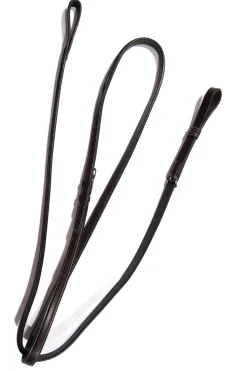 KL SELECT Black Oak Square-Raised Fancy-Stitched Standing Martingale- Martingales & Breastplates