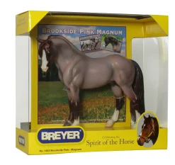 REEVES INTERNATIONAL Breyer Brookside Pink Magnum Roan Welsh Stallion-Kids Gifts|Stable & Stall Accessories