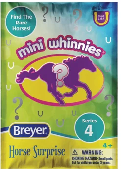 REEVES INTERNATIONAL Breyer® Mini Whinnies® Horse Surprise, Series 4-Kids Gifts|Breyer Horses
