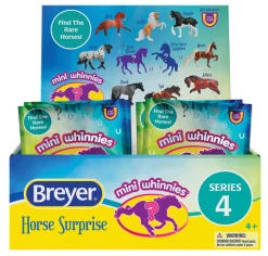 REEVES INTERNATIONAL Breyer® Mini Whinnies® Horse Surprise, Series 4-Kids Gifts|Breyer Horses