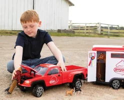 REEVES INTERNATIONAL Breyer® Traditional Series Two-Horse Trailer-Kids Gifts|Trailering