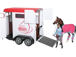 REEVES INTERNATIONAL Breyer® Traditional Series Two-Horse Trailer-Kids Gifts|Trailering