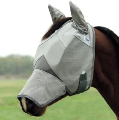 CASHEL COMPANY Cashel® Cool Crusader™ Long Nose Fly Mask with Ears- Fly Control|Fly Masks