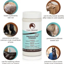 HORSEPOWDER INC Coat Defense® Daily Preventative Powder- First Aid Supplies