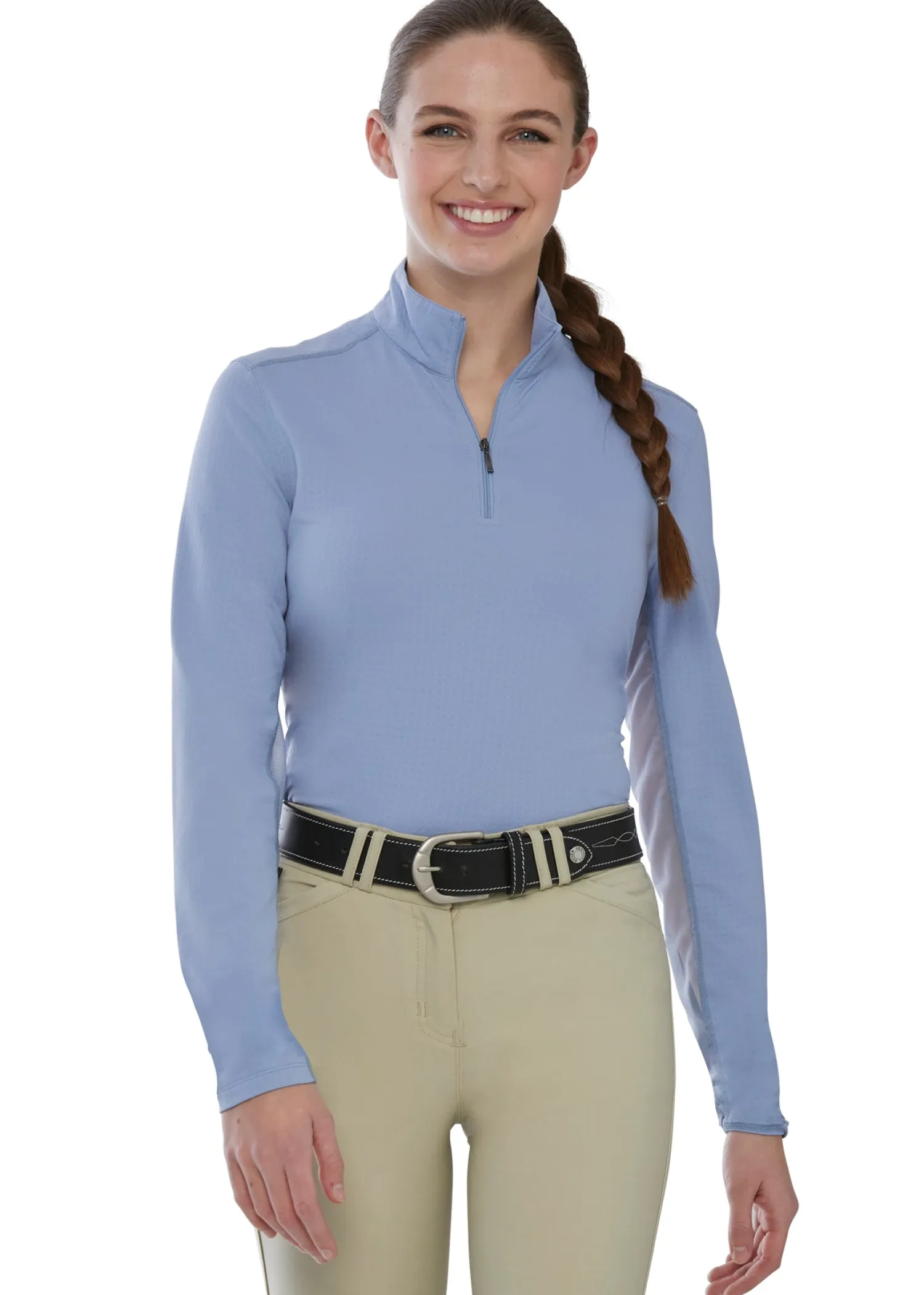 KIRSCH CoolBlast® 100 Ladies’ Long Sleeve Fly Shield Shirt- Long Sleeve Tops