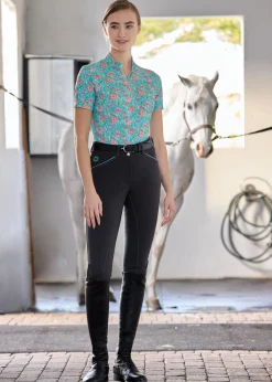 KIRSCH CoolBlast® 100 Ladies’ Siobhan Short Sleeve Shirt- Short Sleeve Shirts