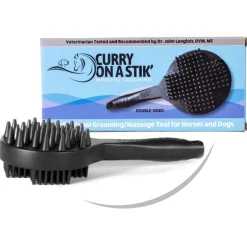 CURRY ON A STIK ’- Bathing Tools|Brushes & Hoof Picks
