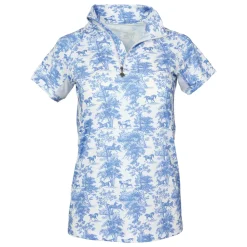 JPC EQUESTRIAN Dapplebay Equestrian Toile Short-Sleeve Sun Shirt- Short Sleeve Shirts