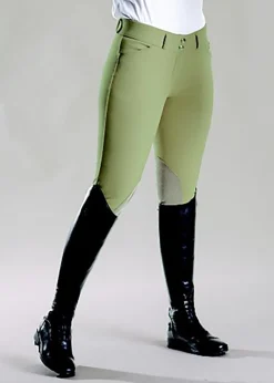 DEVON-AIRE ® Ladies' Signature Classic Woven Breeches- Knee Patch Breeches