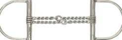 ERS Double Twisted Wire Pony King Dee Snaffle Bit- English Horse Bits