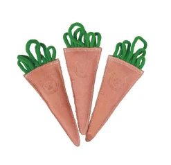 SHIRE HORSE Dover Dog Carrot Bunch Dog Toy- Dog Toys, Treats & Accessories
