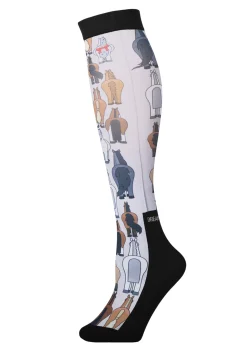 DREAMERS N SCHEMERS Dreamers and Schemers Pair and a Spare Socks- Equestrian Socks|Riding Socks & Undergarments