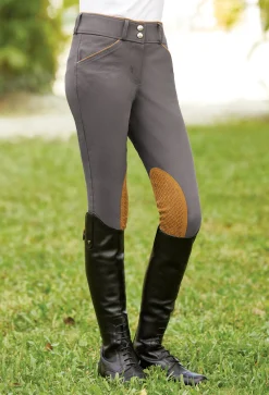 KARAN LETEX DS Girls' Beverly Double-Grip Knee-Patch Breech-Kids Kids' Breeches & Jods