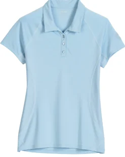 KIRSCH DS Ladies’ Iva Short Sleeve Polo Shirt- Short Sleeve Shirts